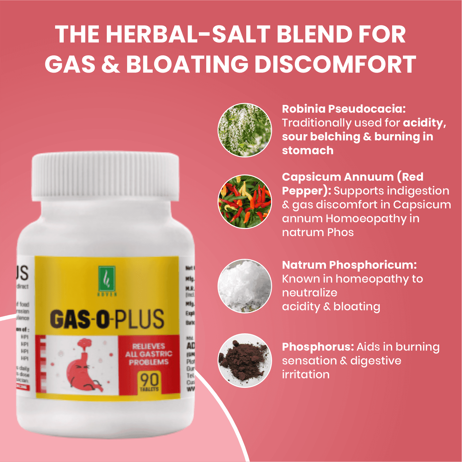 GAS O PLUS TABLETS 5
