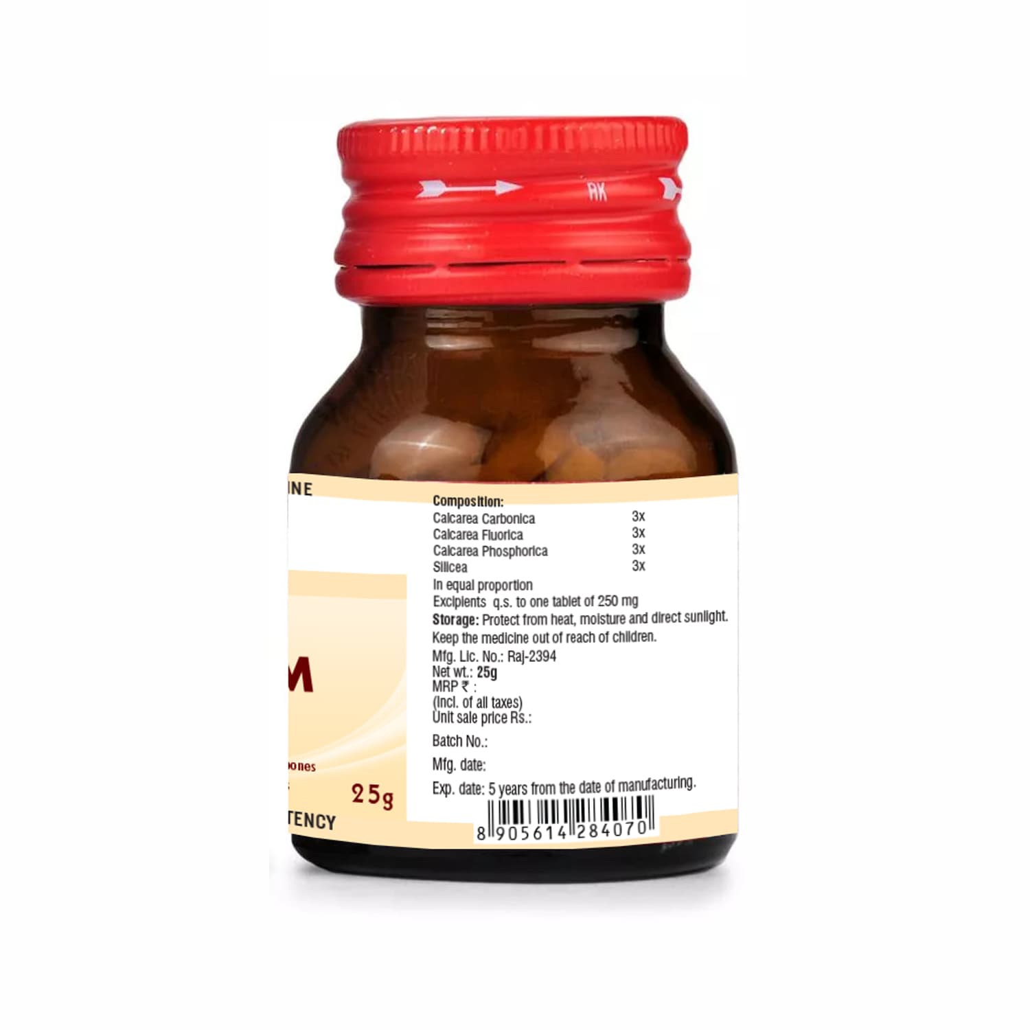 BJain Homeopathic Omeo Calcium Tablets 5