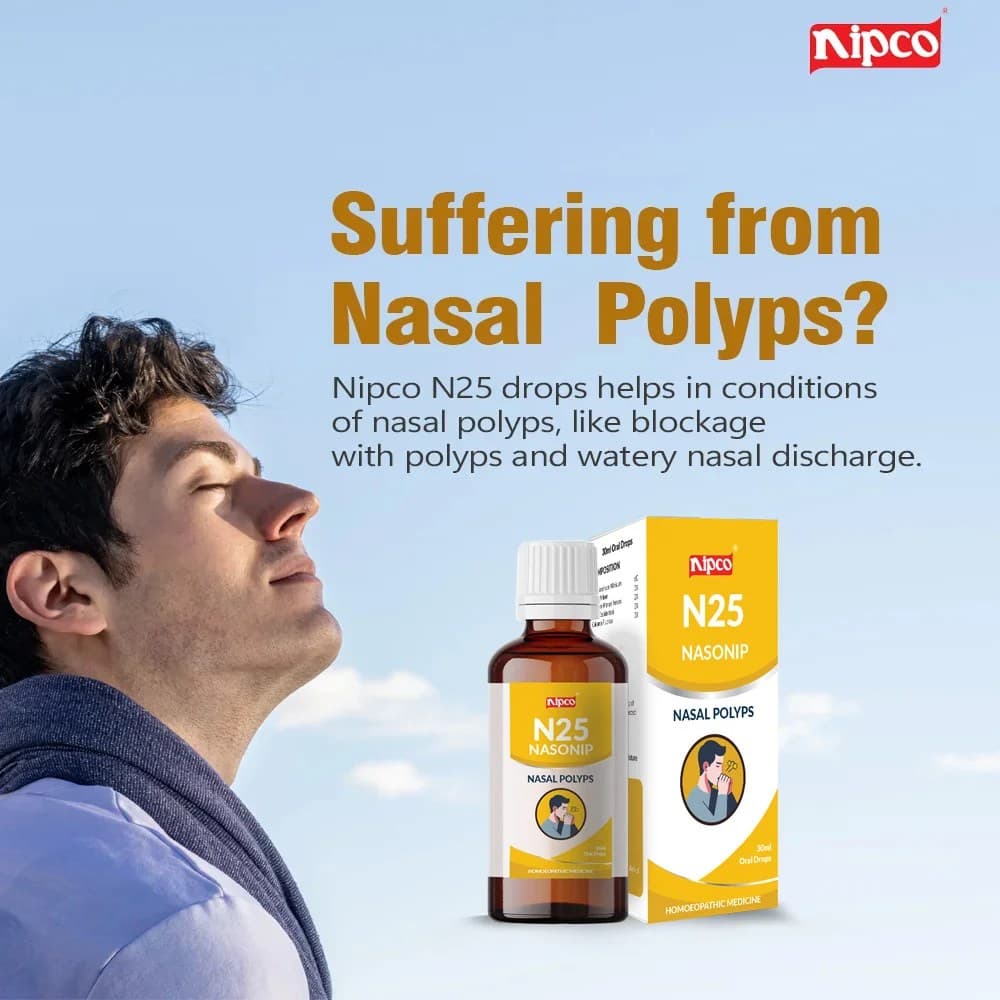 N25 (Nasonip) Nasal polyps Drops 3