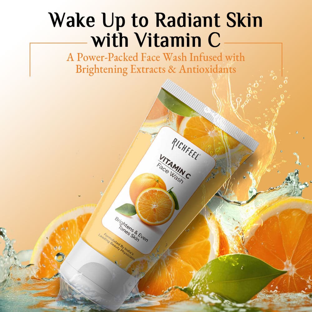 Richfeel Vitamin C Face Wash 100 Gms 3