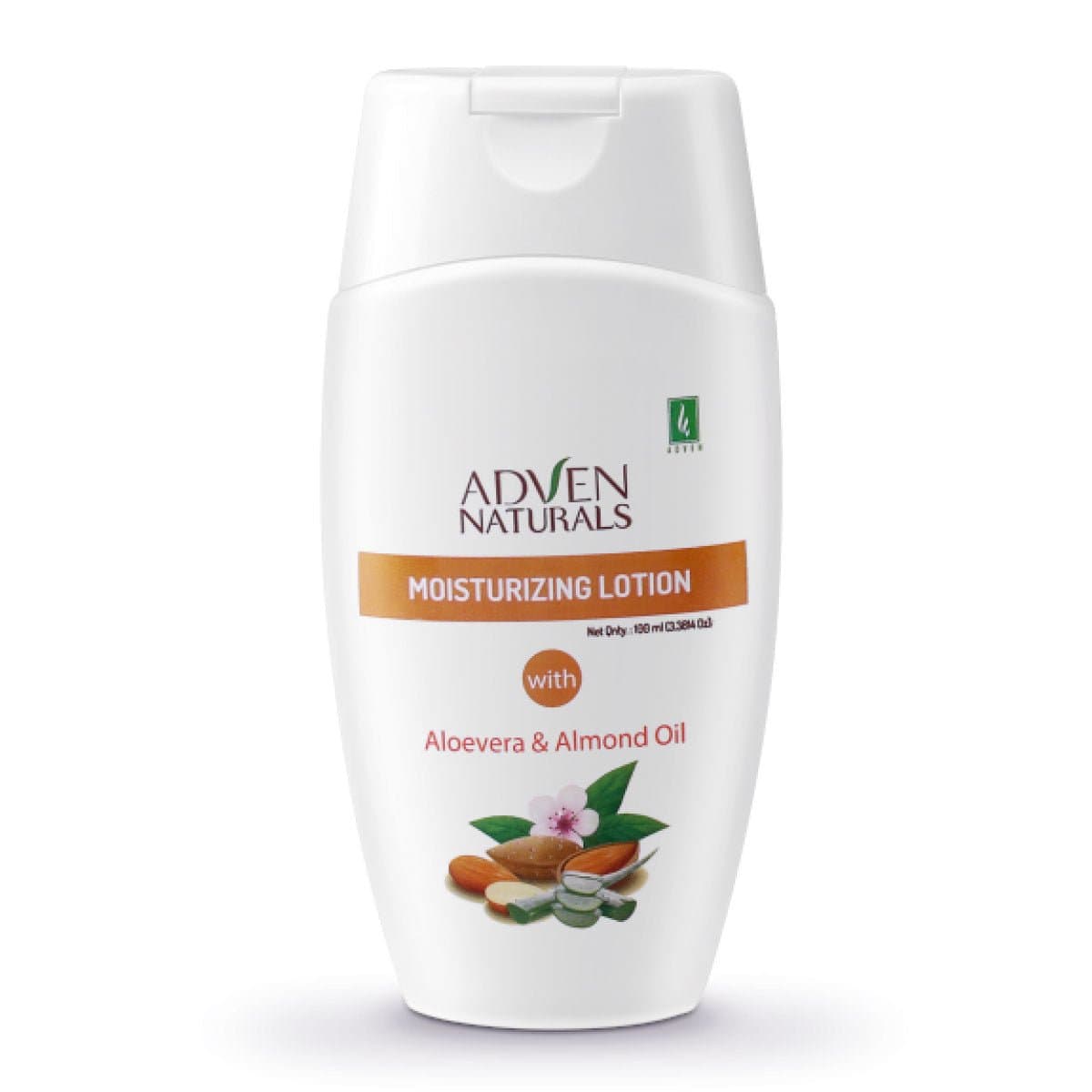 MOISTURIZING LOTION WITH ALOEVERA & ALMOND OIL 100 ML