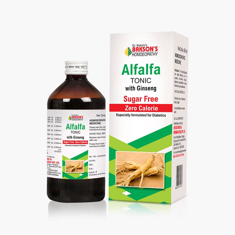 ALFALFA TONIC WITH GINSENG ( SUGAR FREE) 4