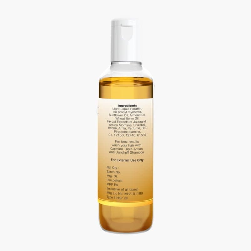 Herbal Carmino Triple Action Anti Dandruff Hair Oil 3