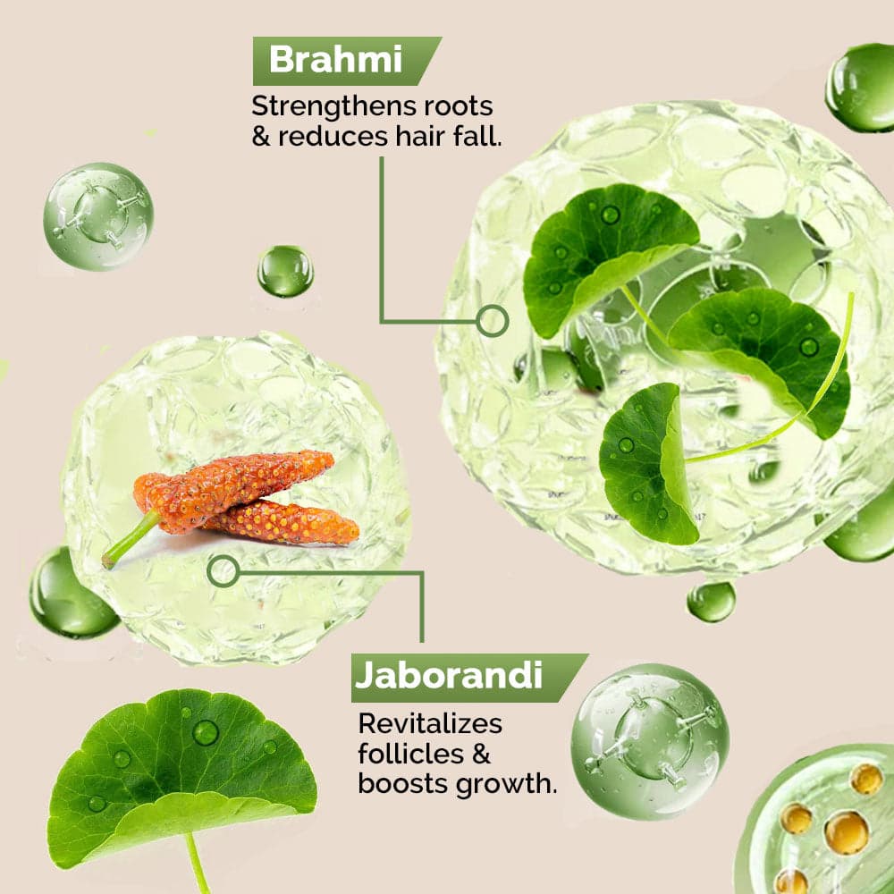 Richfeel Brahmi Jaborandi Hair & Scalp Care Kit 7