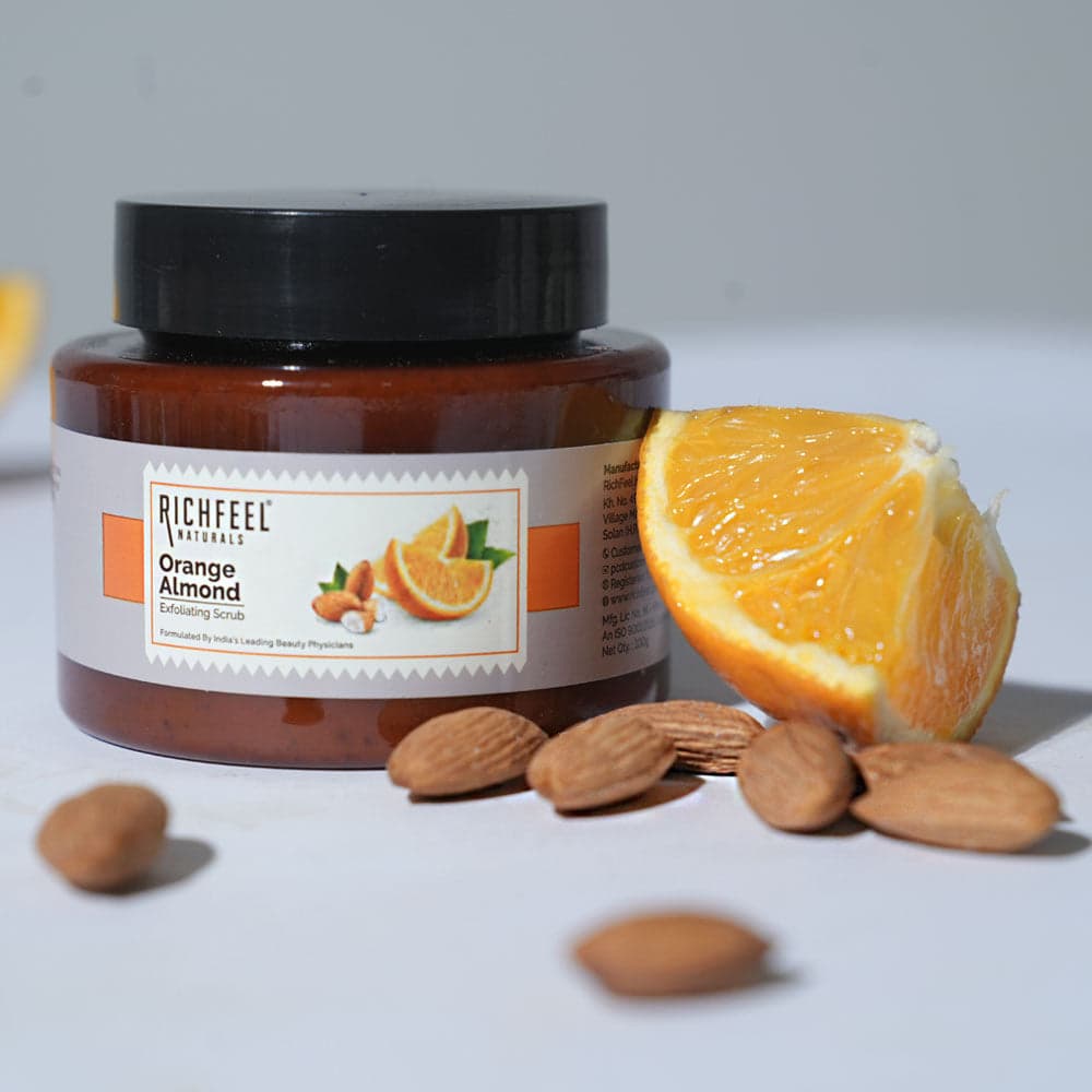 Richfeel Orange Almond Exfoliating Scrub 100 g 7
