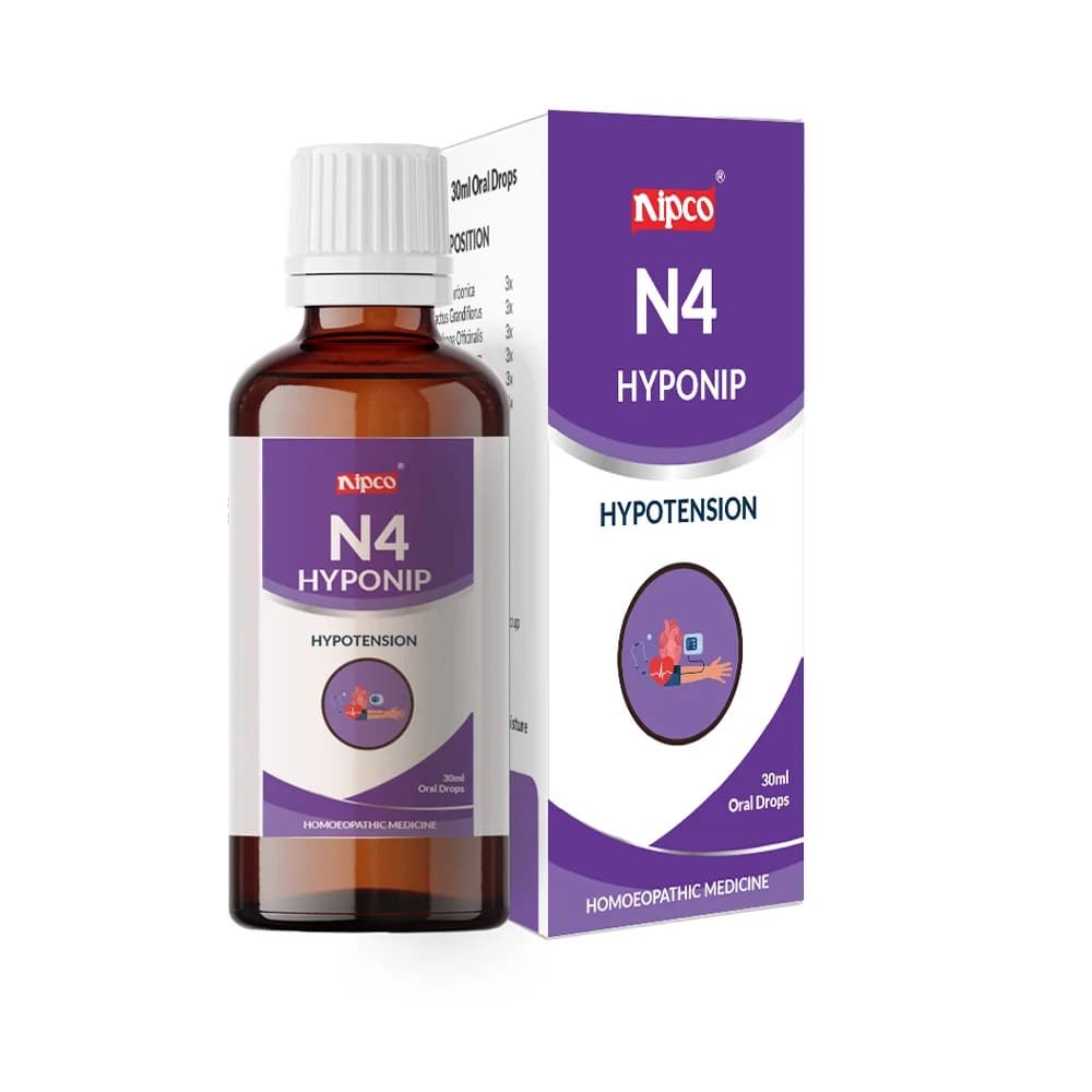 N4 (Hyponip) – Low Blood Pressure 
