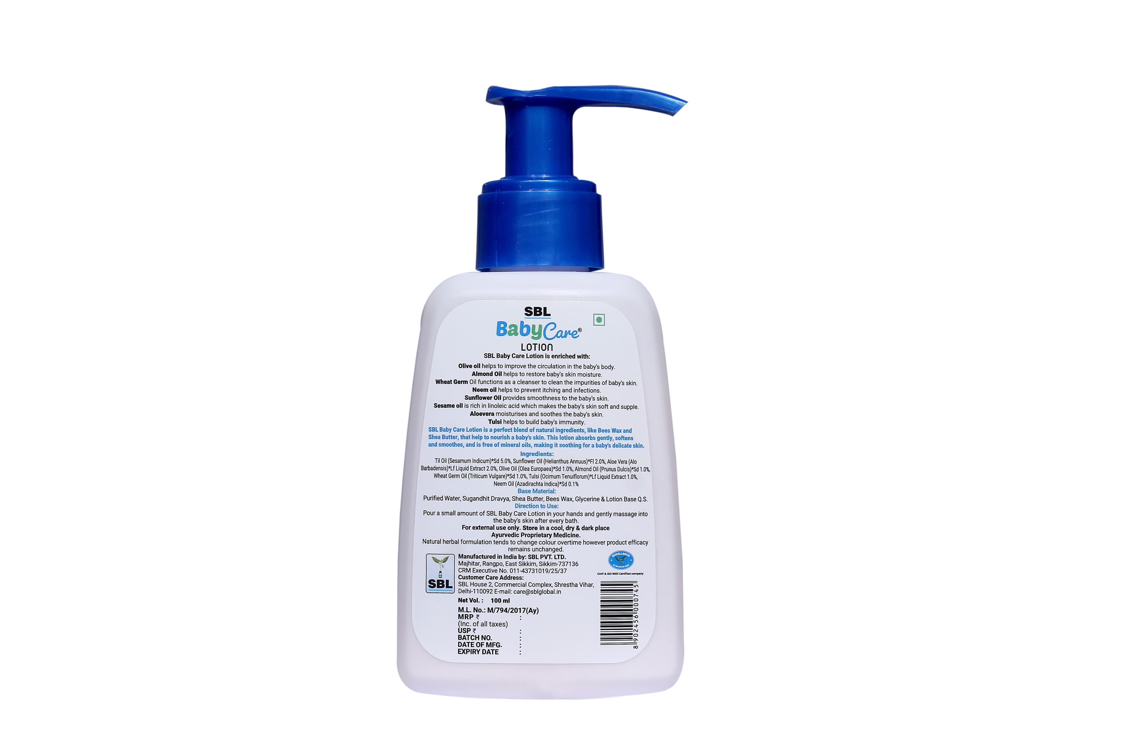 SBL Baby Care Lotion 2