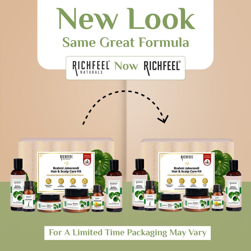 Richfeel Brahmi Jaborandi Hair & Scalp Care Kit 2