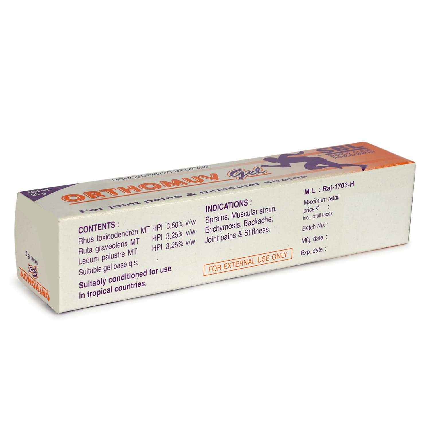 Orthomuv Gel 5