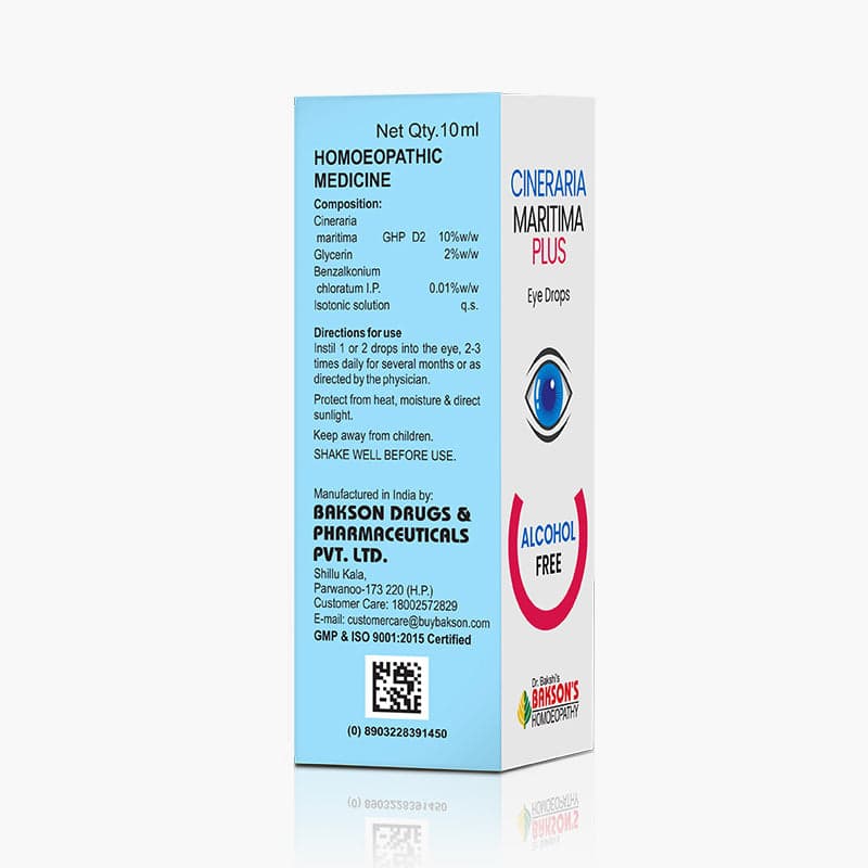 CINERARIA MARITIMA EYE DROPS (ALCOHOL FREE) 3