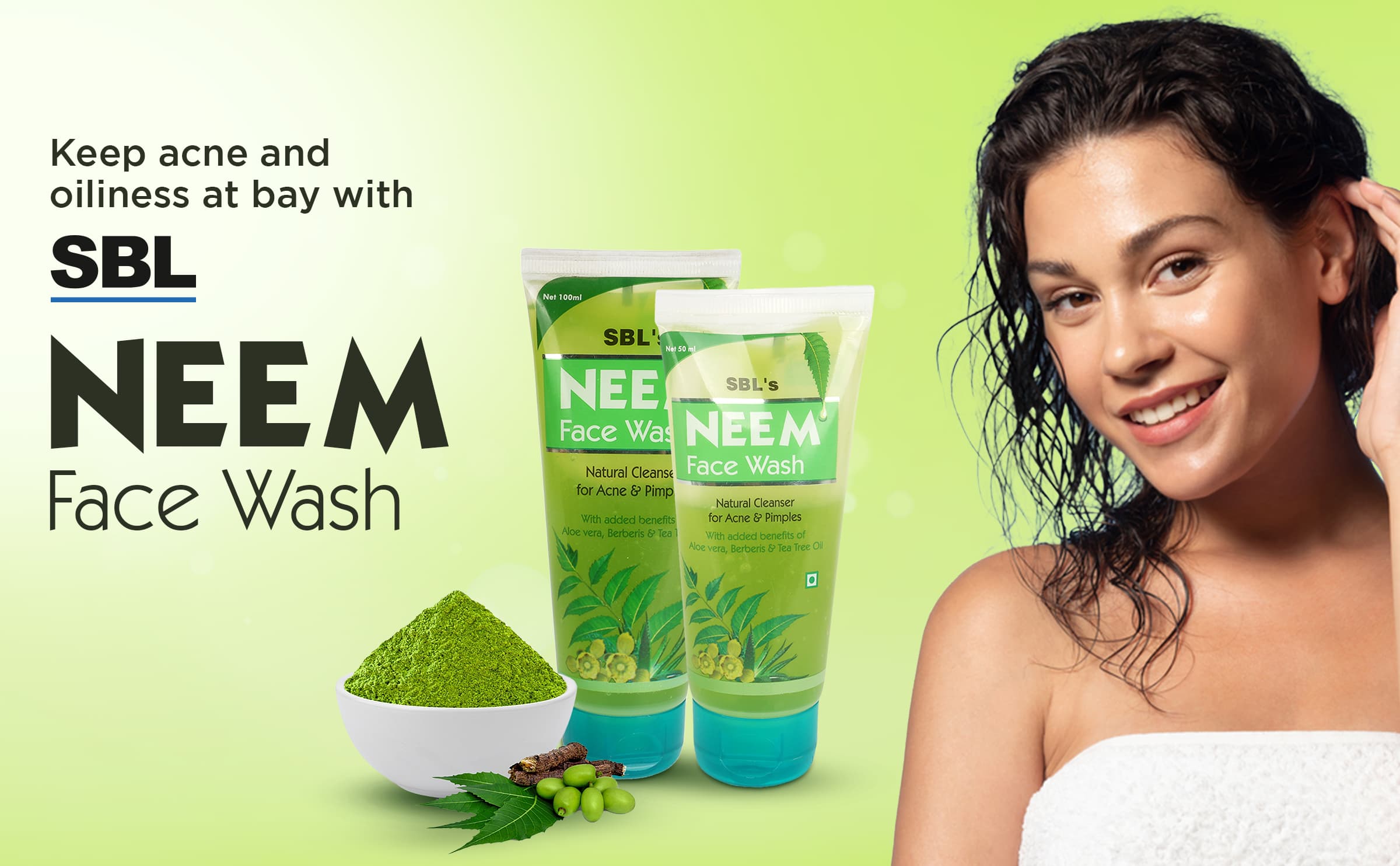 SBL Neem Face Wash 3