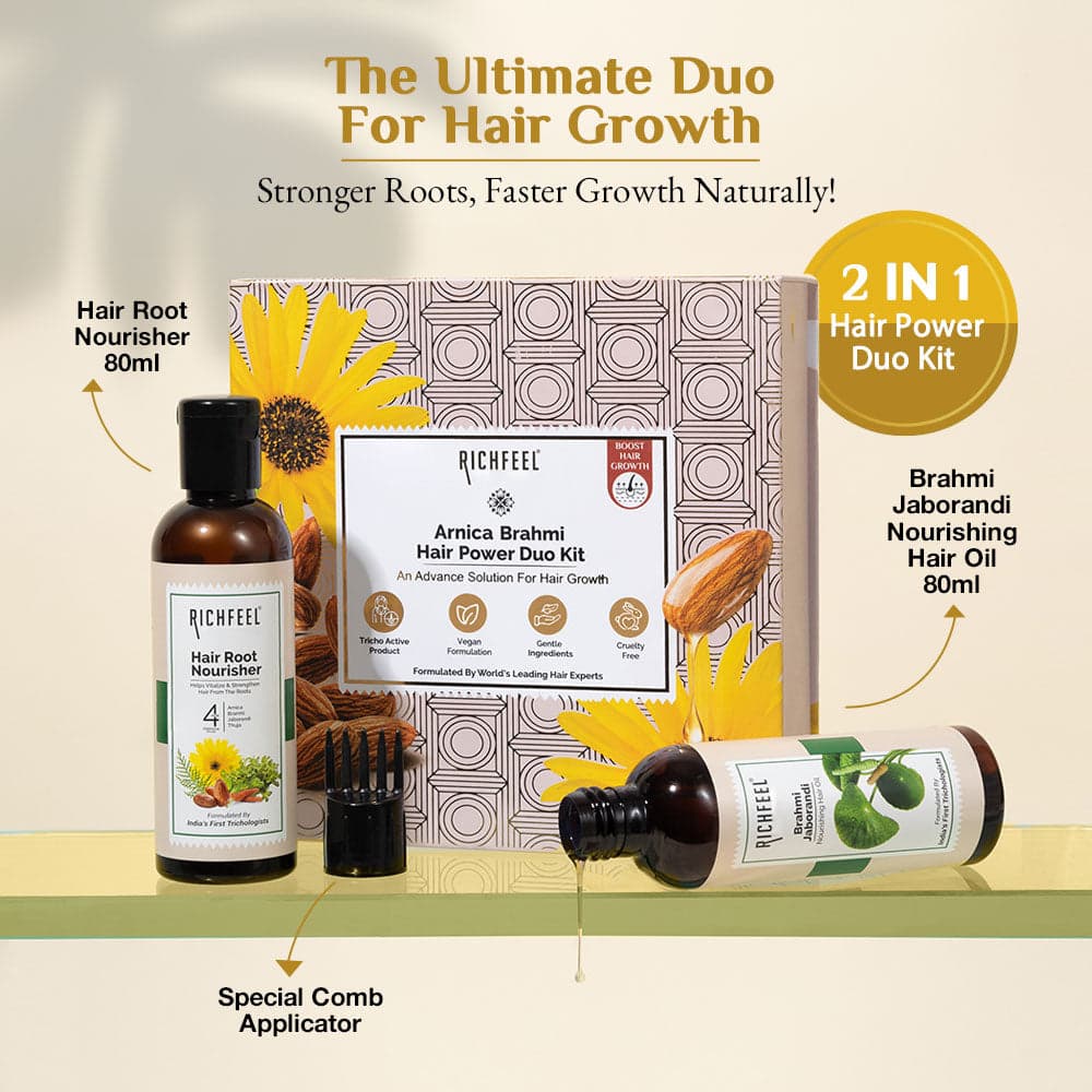 Richfeel Arnica Brahmi Hair Power Duo Kit 3