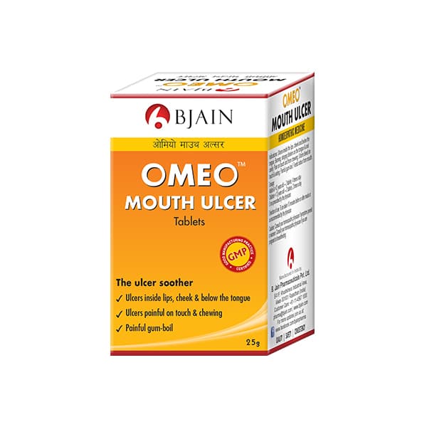BJain Omeo Mouth Ulcer Tablets 3