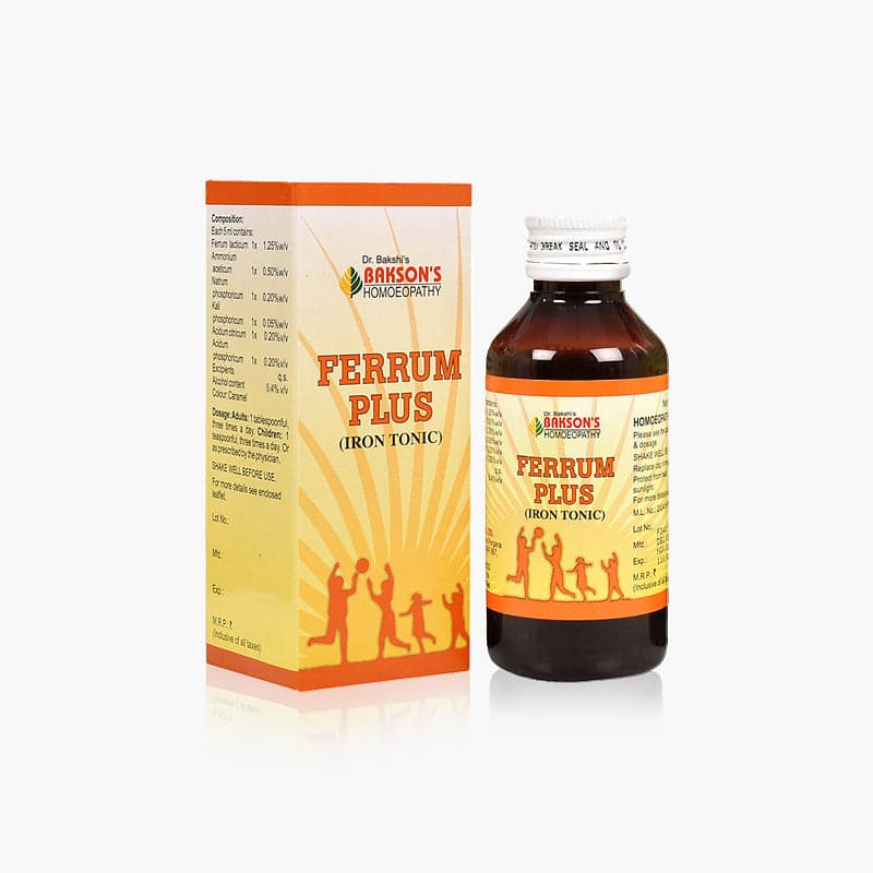 FERRUM PLUS SYRUPS (IRON TONIC) 2