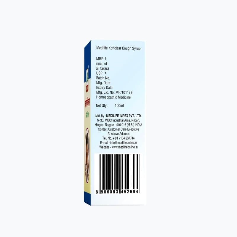 Medilife Koff Clear Syrup 5