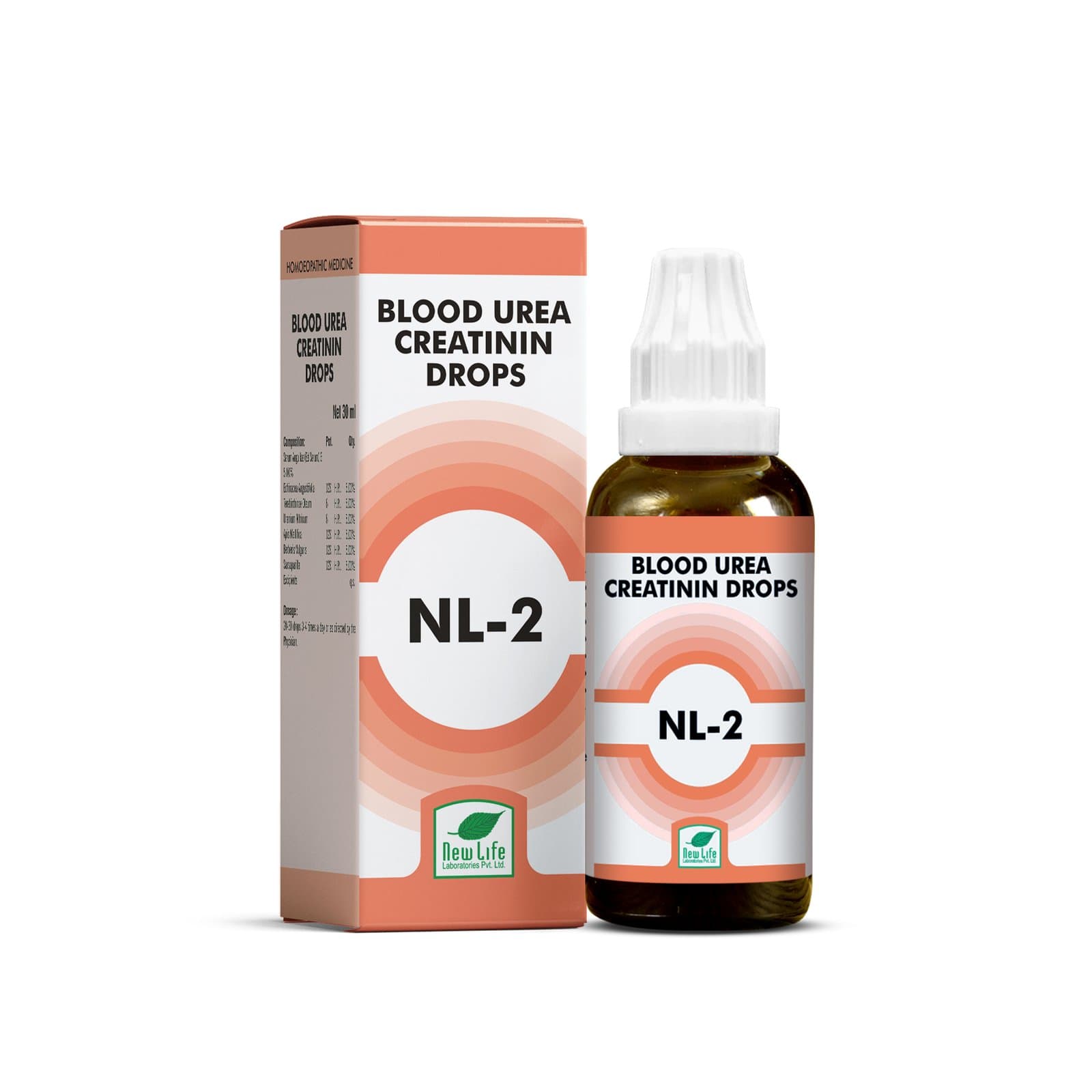 New Life NL 2 (Blood Urea And Creatinin Drops) 2