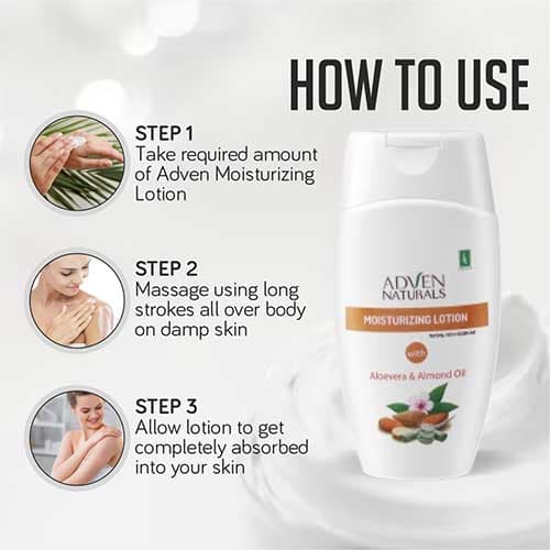 MOISTURIZING LOTION WITH ALOEVERA & ALMOND OIL 100 ML 5