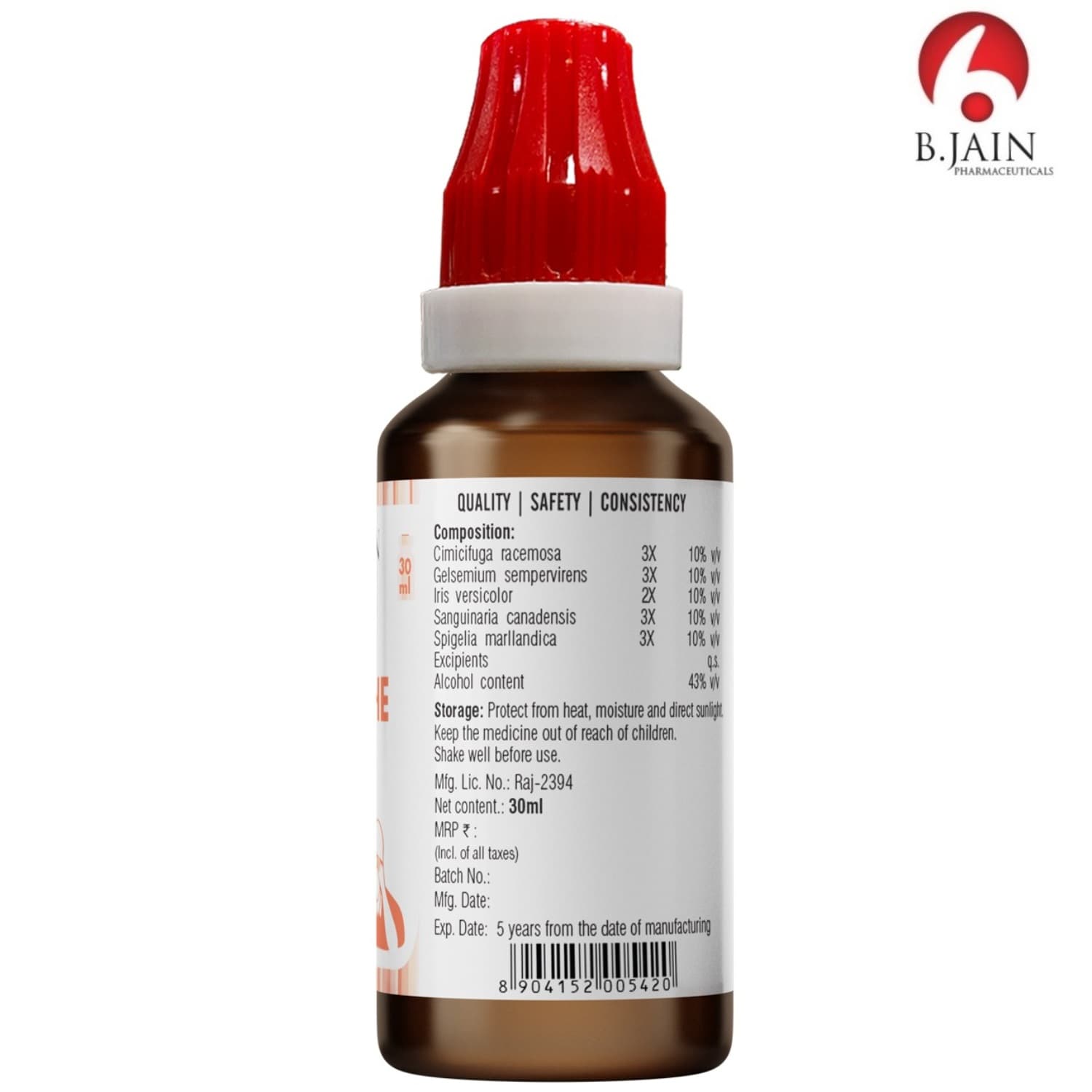 BJain Omeo Headache Drops 4