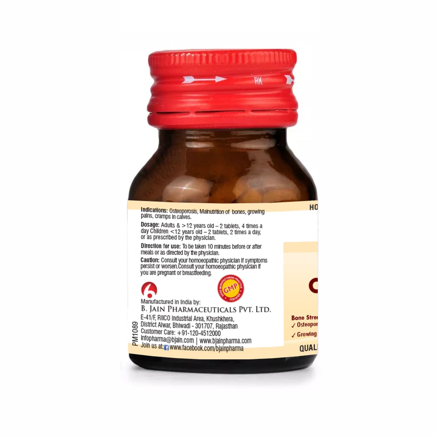 BJain Homeopathic Omeo Calcium Tablets 4