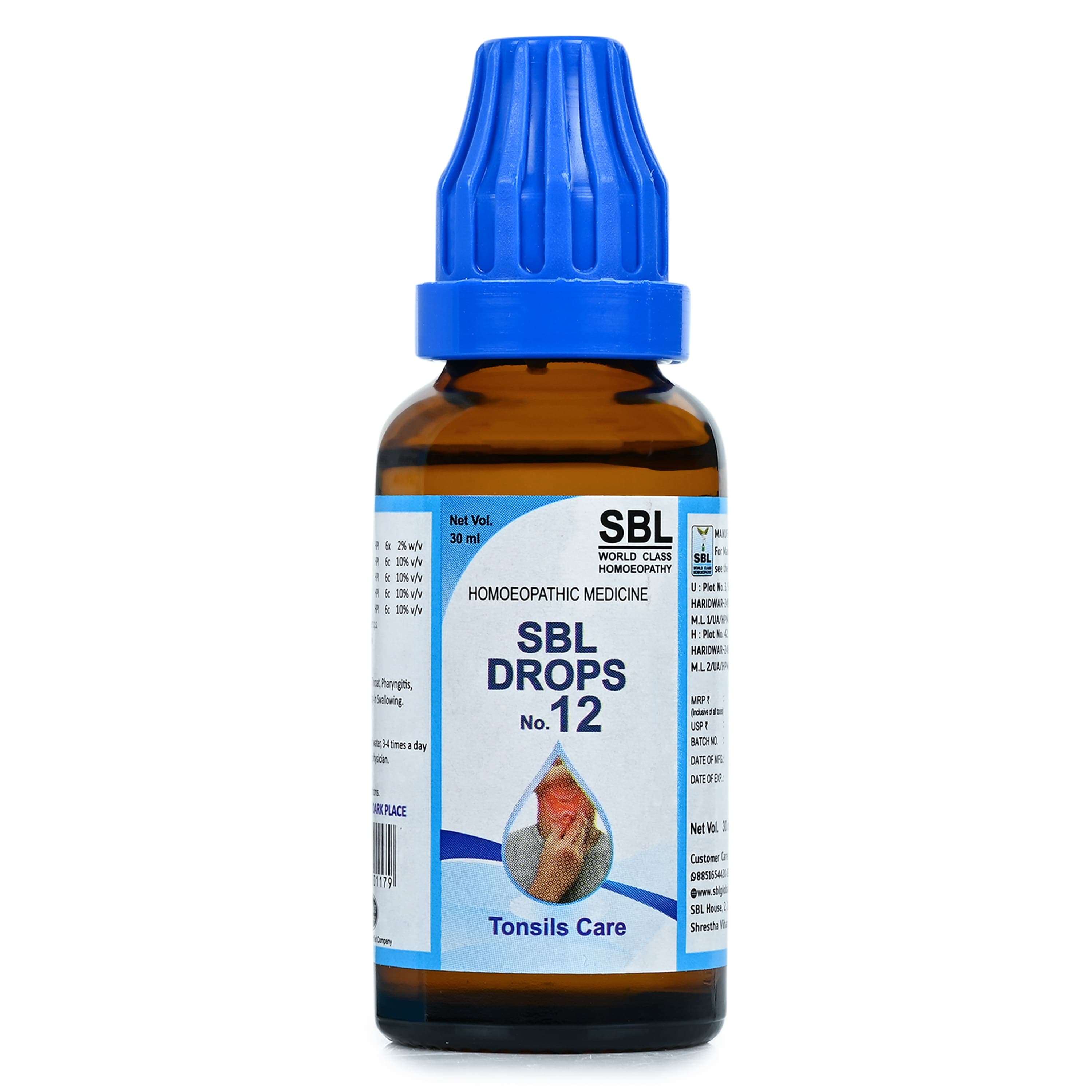 SBL Drops No. 12 (Tonsils Care) 2