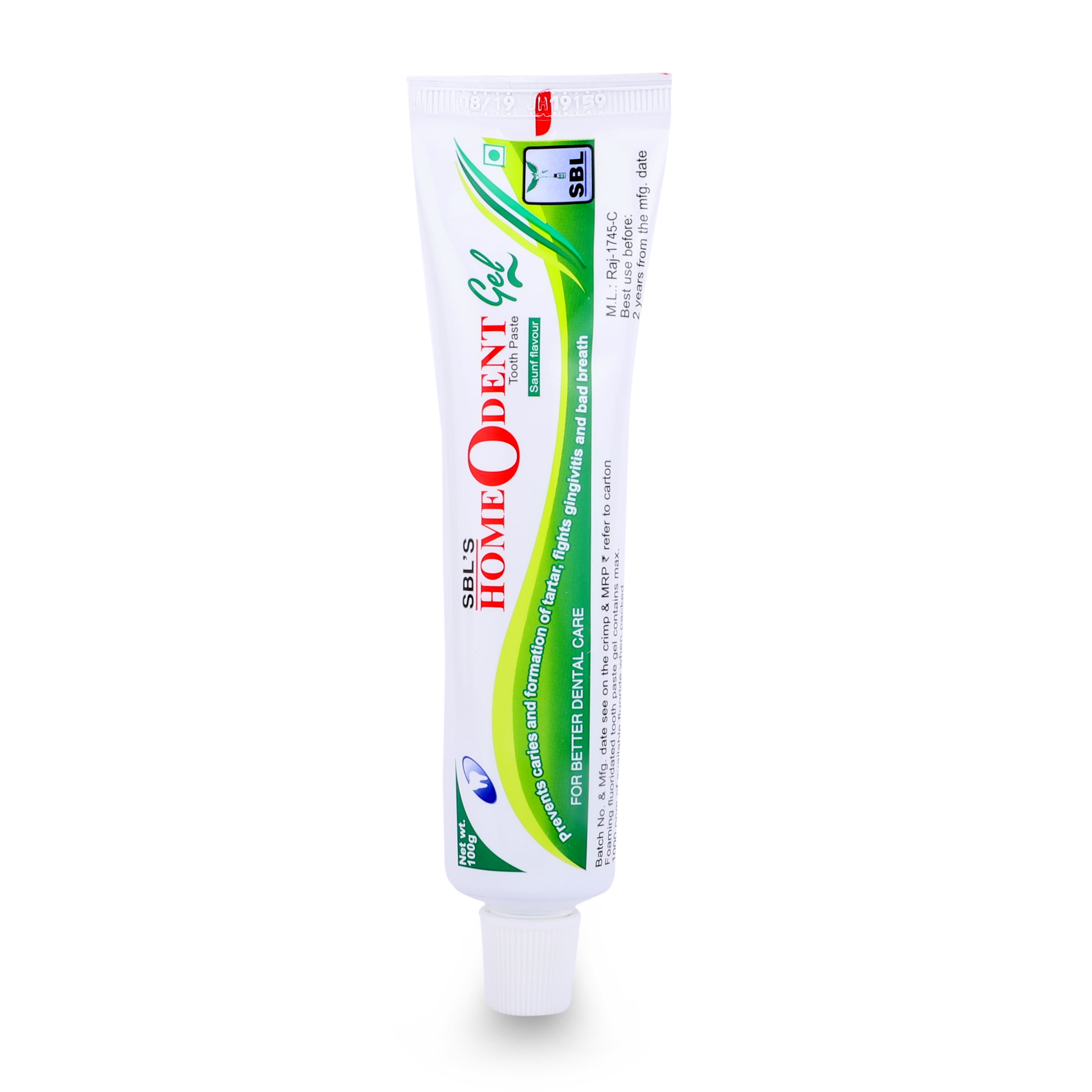 Homeodent Tooth Paste (Saunf Gel) 6
