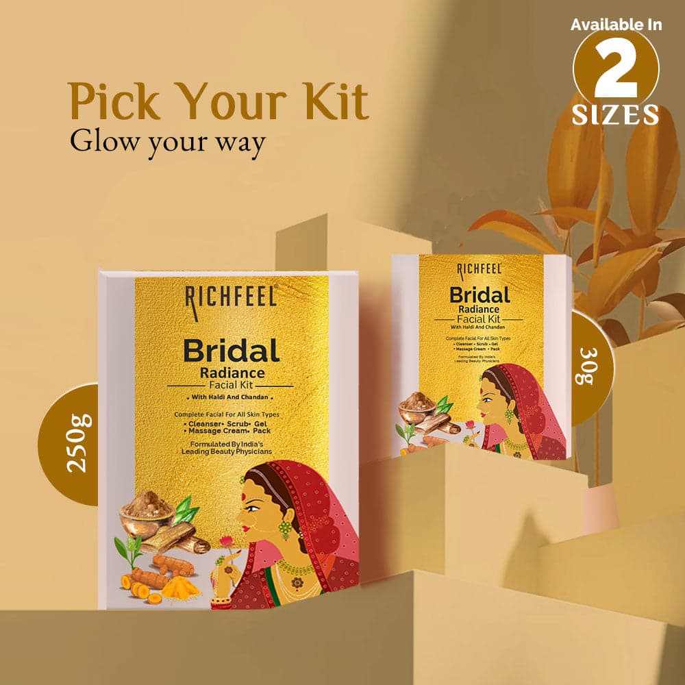 Richfeel Bridal Radiance Facial Kit 250 g 6