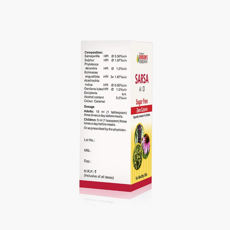 SARSA AID (SUGAR FREE) 115 ML 2