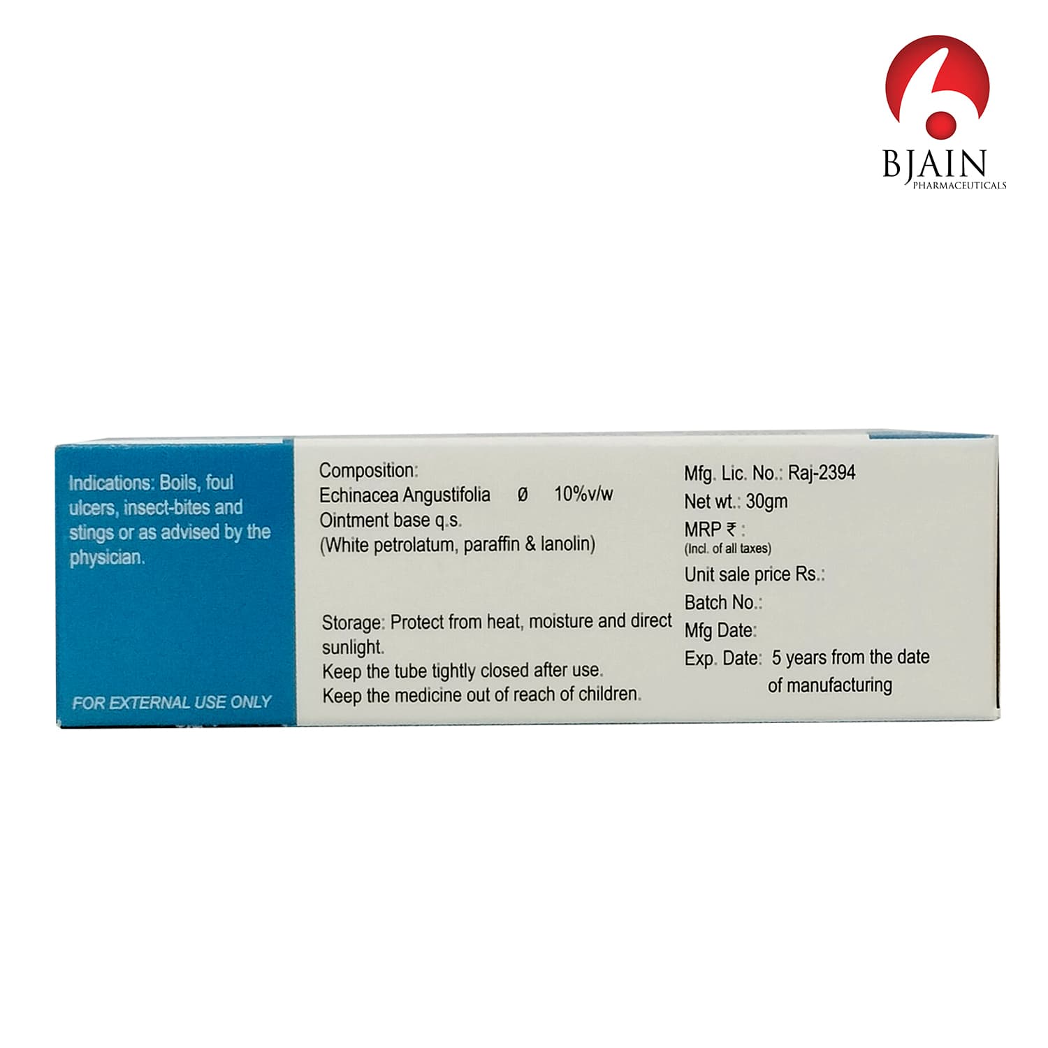 BJain Omeo Echinacea Ointment 2