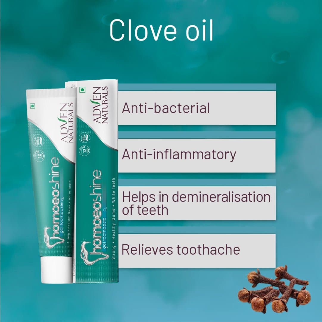 HOMOEOSHINE TOOTHPASTE GEL 8