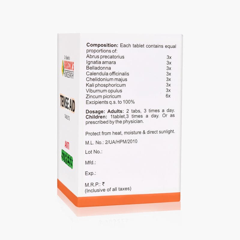 TENSE AID TABLETS 3