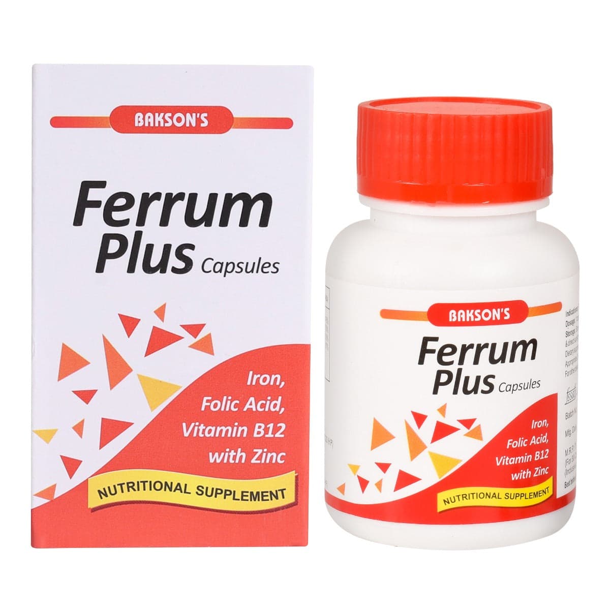 FERRUM PLUS CAPSULES 30 CAPSULES 3