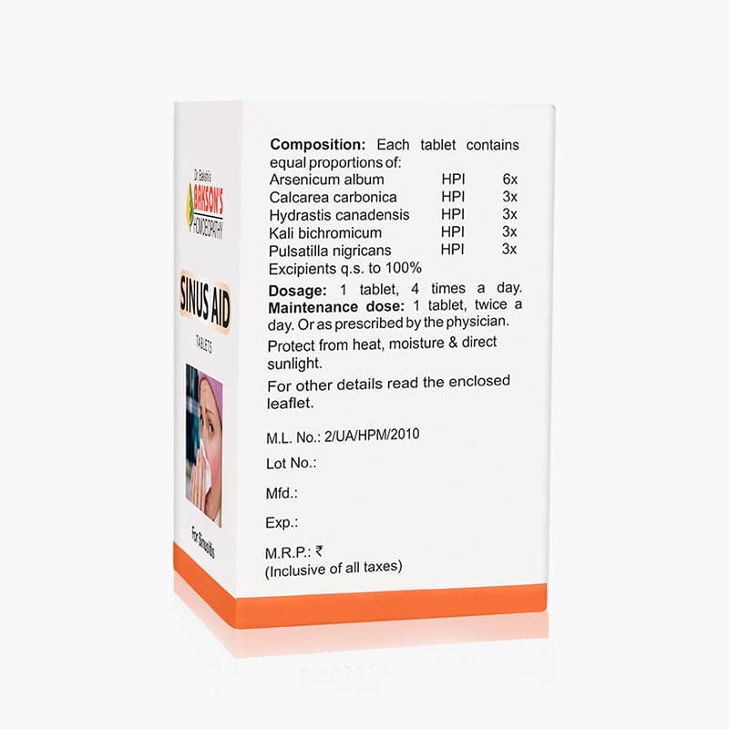 SINUS AID TABLETS 3