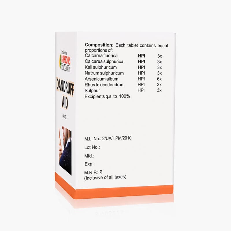 DANDRUFF AID TABLETS 3