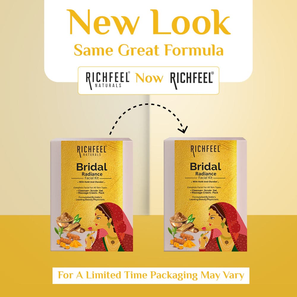 Richfeel Bridal Radiance Facial Kit 250 g 2