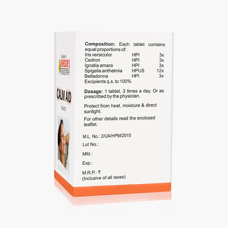 CALM AID TABLET 2