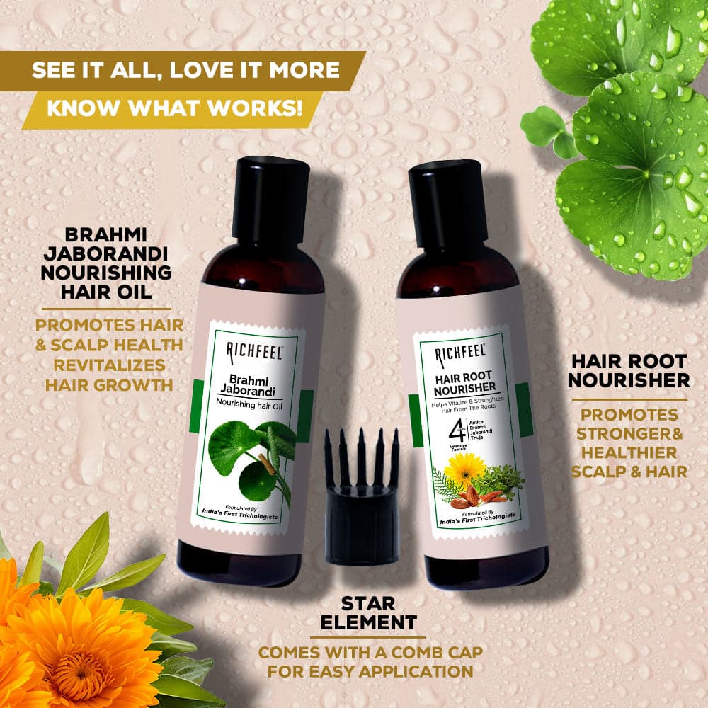 Richfeel Arnica Brahmi Hair Power Duo Kit 4