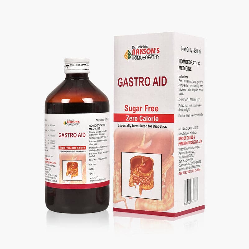 GASTRO AID SYRUP (SUGAR FREE) 5
