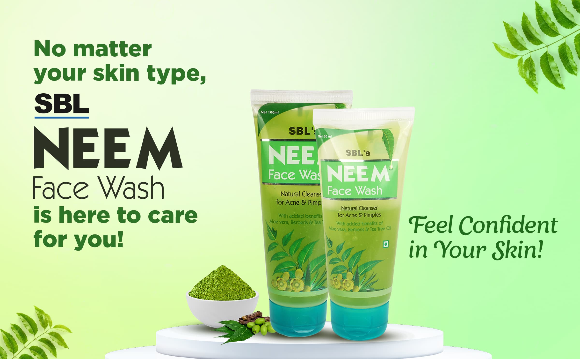 SBL Neem Face Wash 7