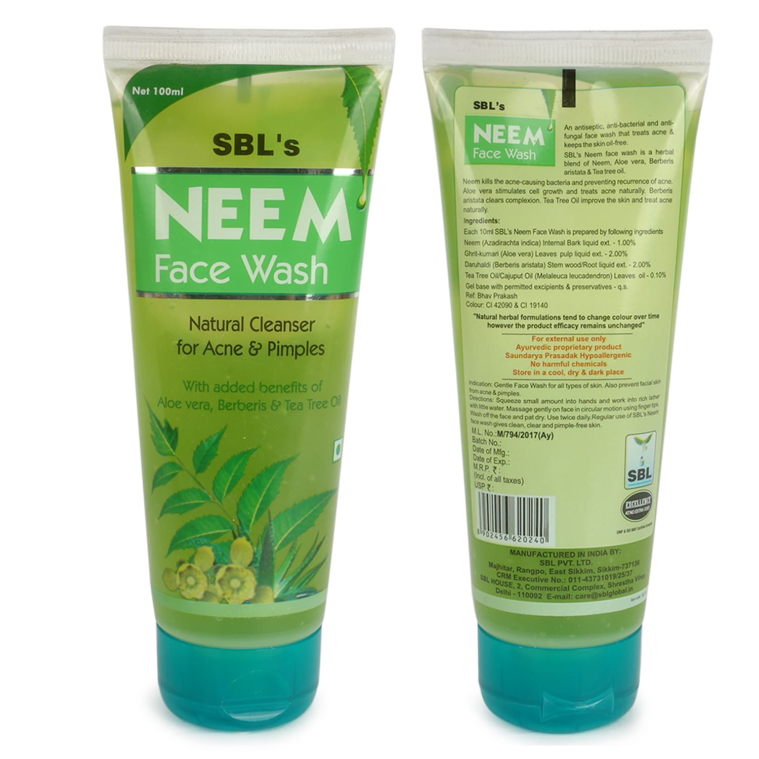SBL Neem Face Wash 11