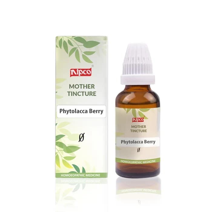 Nipco Phytolacca Berry Q (Mother Tincture) 2