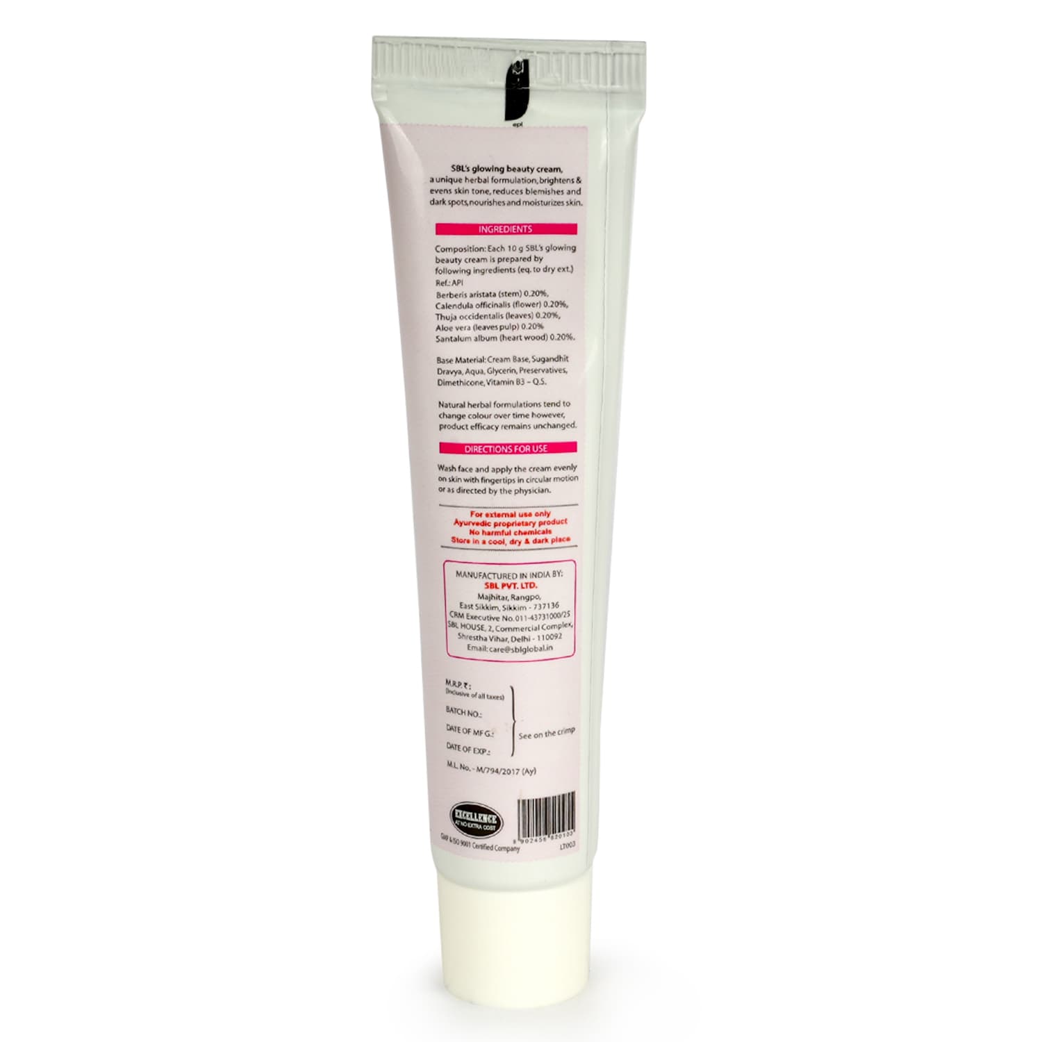 SBL s Glowing Beauty Fairness Cream 7