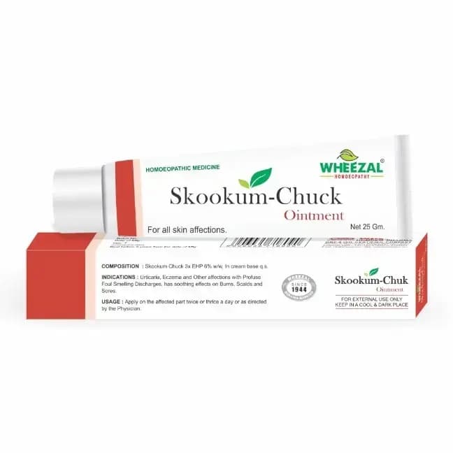 Wheezal Skookum Chuck Ointment 25 gm 4