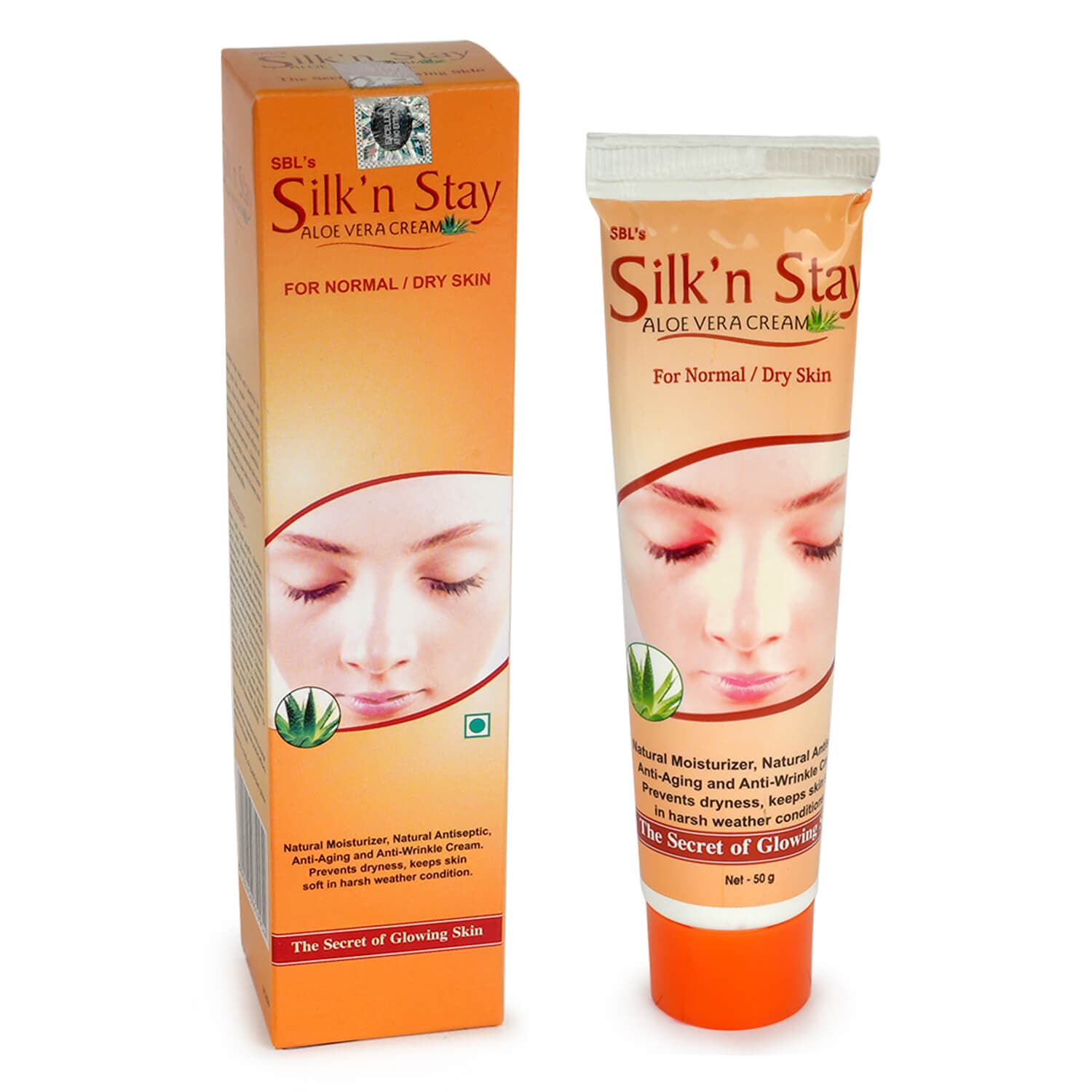 Silk n Stay Aloe Vera Cream (For Normal/Dry skin) 2