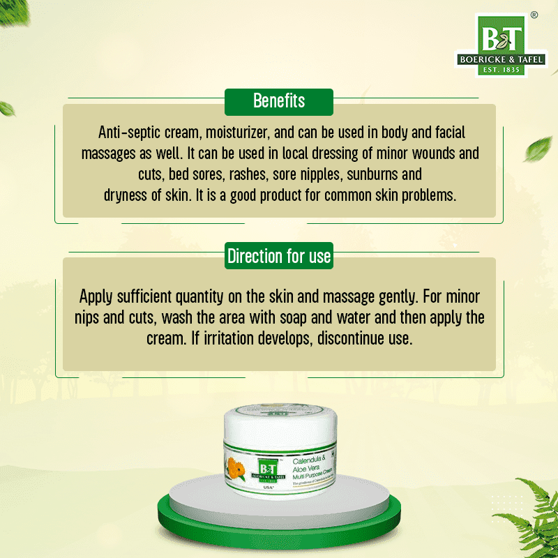B&T Calendula & Aloe Vera multipurpose cream 4