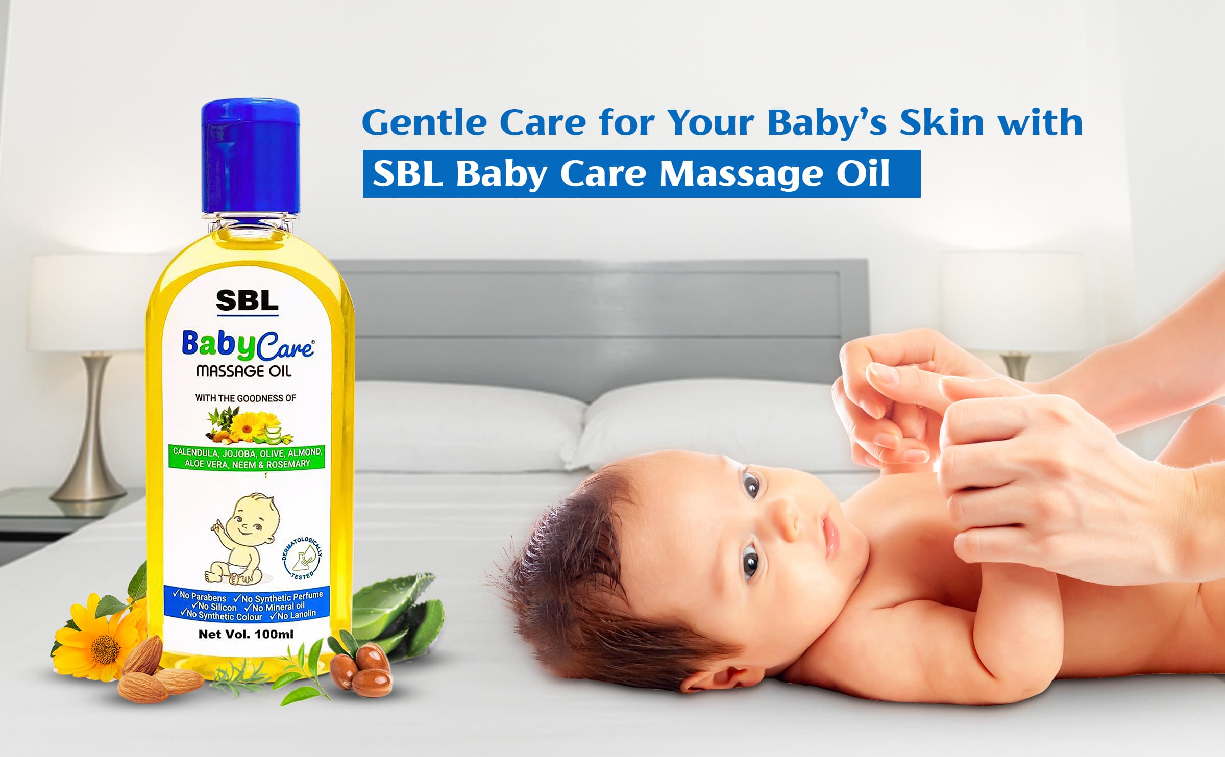 SBL Baby Care Massage Oil 3