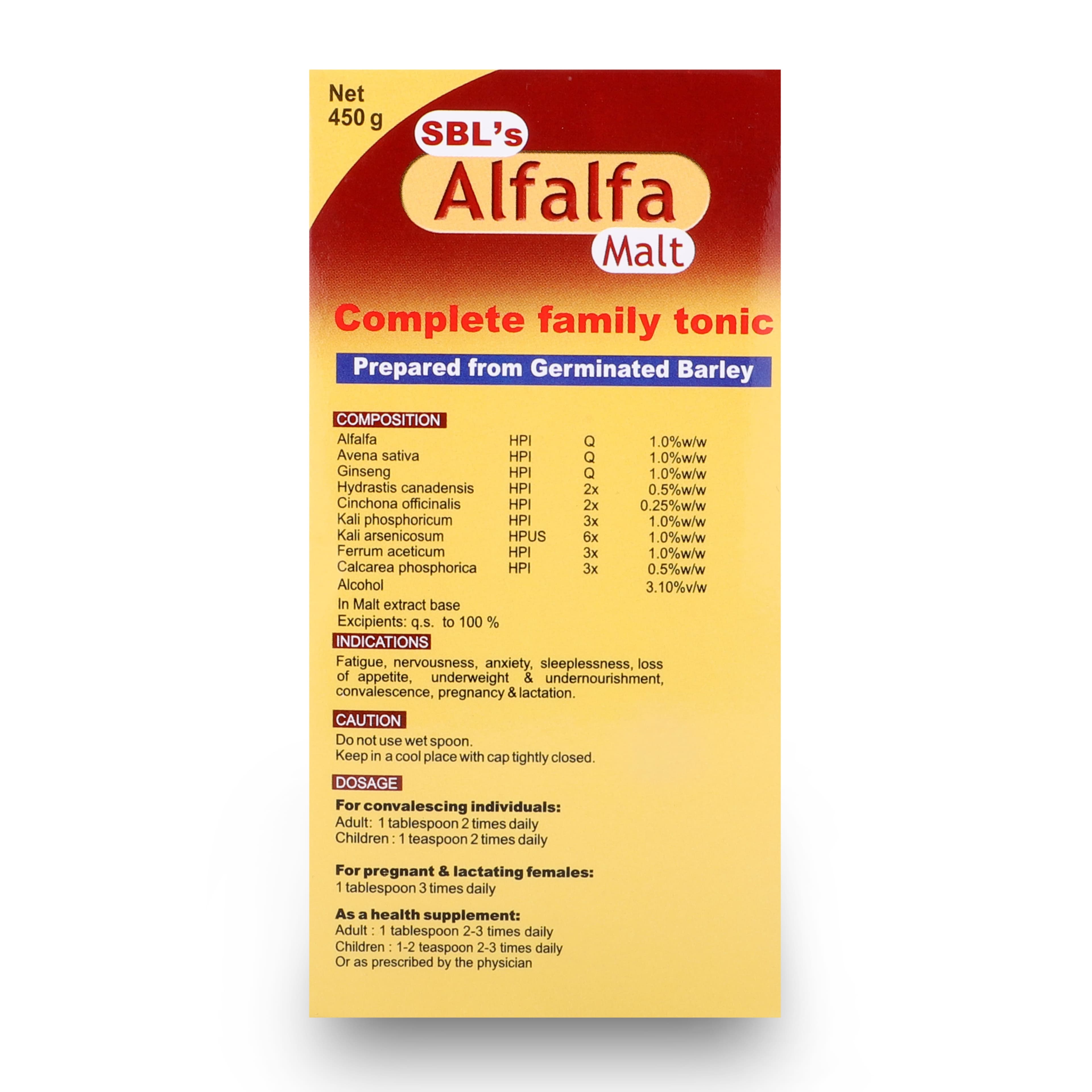 SBL Alfalfa Malt 10