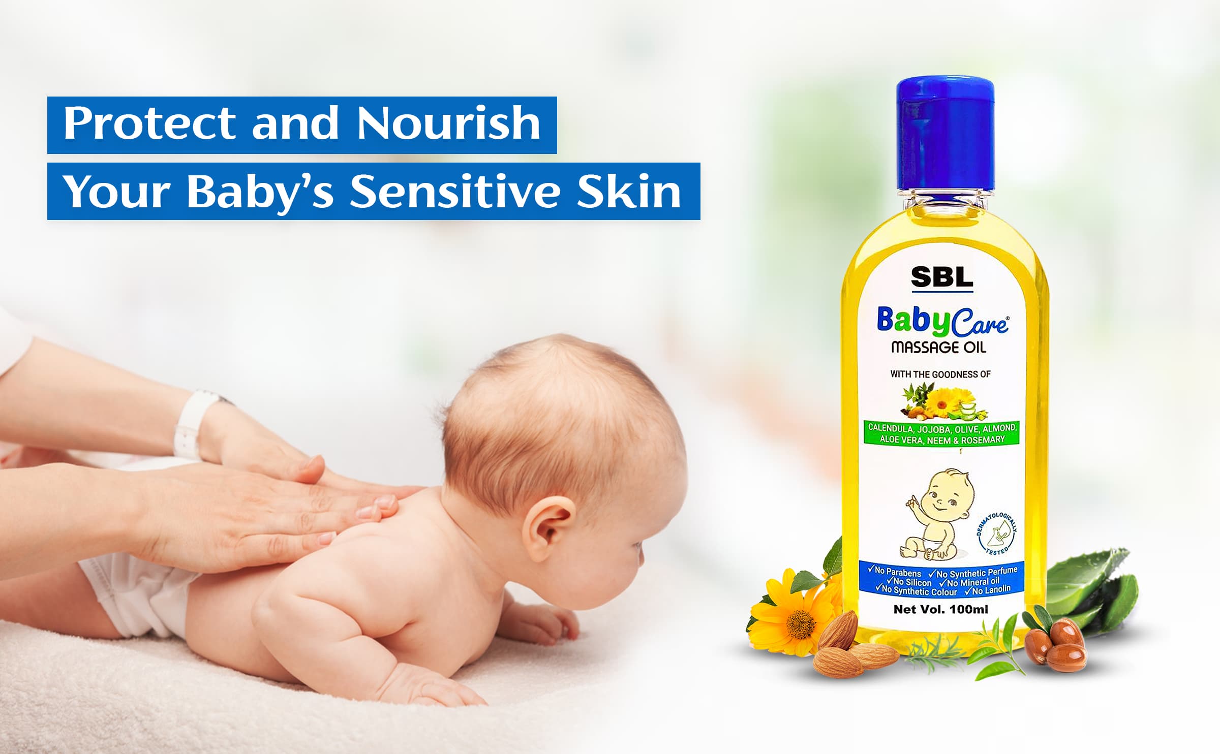 SBL Baby Care Massage Oil 7