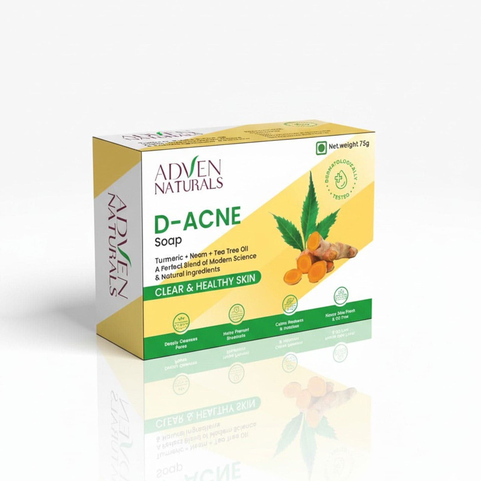 Adven Naturals D Acne Soap