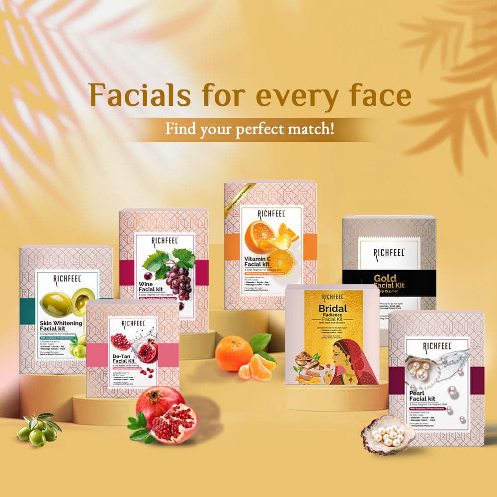 Richfeel Bridal Radiance Facial Kit 250 g 7