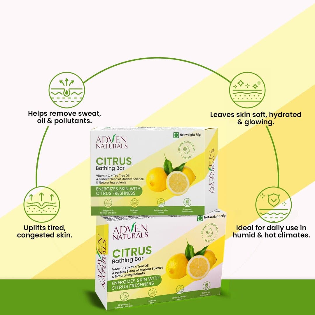 Adven Naturals Citrus Bar Soap 3
